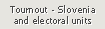 Tournout - Slovenia and electoral units